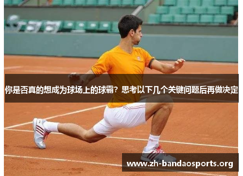 你是否真的想成为球场上的球霸?思考以下几个关键问题后再做决定 你是否真的想成为球场上的球霸?思考以下几个关键问题后再做决定